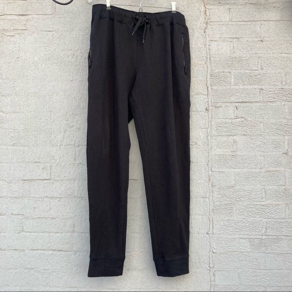 Bonobos Black Lounge Pants with Zip Pockets, Large